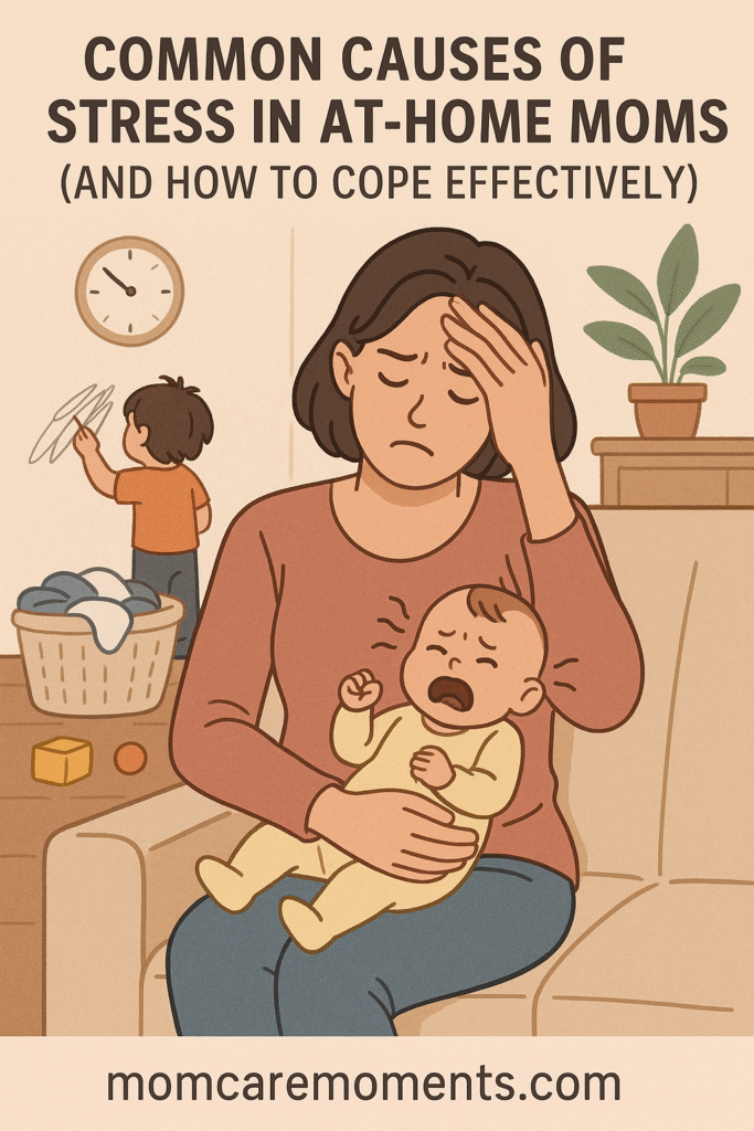 Common Causes of Stress in At-Home Moms (and How to Cope Effectively)