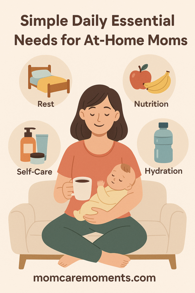 Simple Daily Essential Needs Every At-Home Mom Should Have

