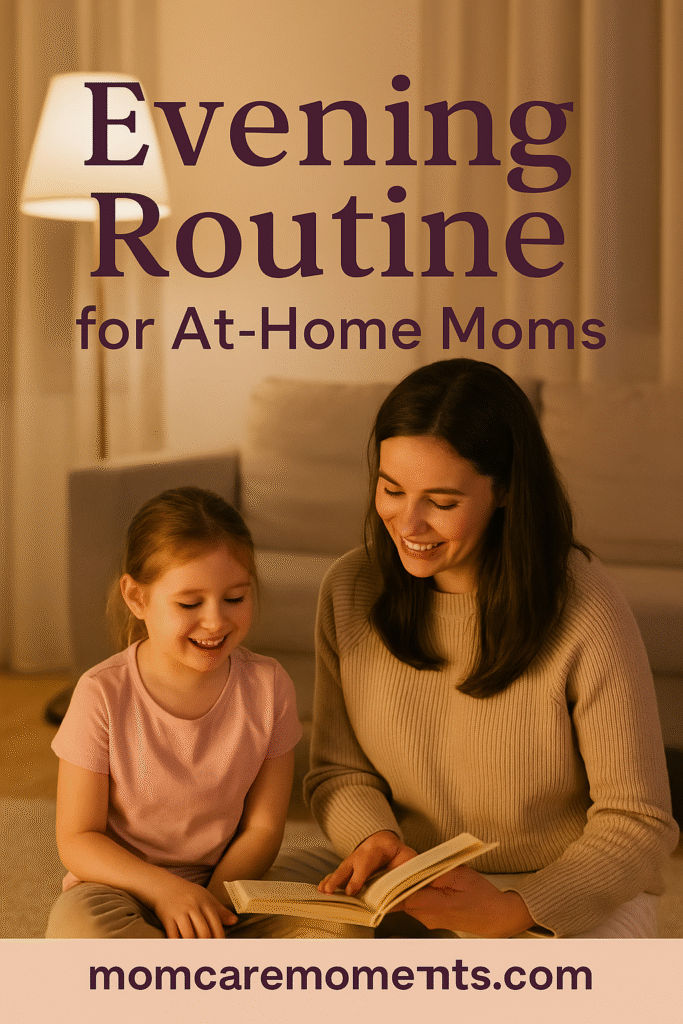 Evening Routine for At-Home Moms