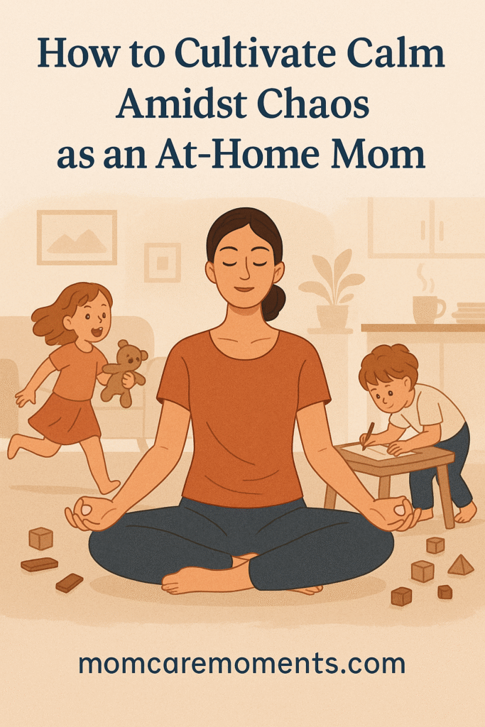 How to Cultivate Calm Amidst Chaos as an At-Home Mom