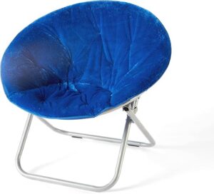 Urban Shop Faux Fur Saucer Chair