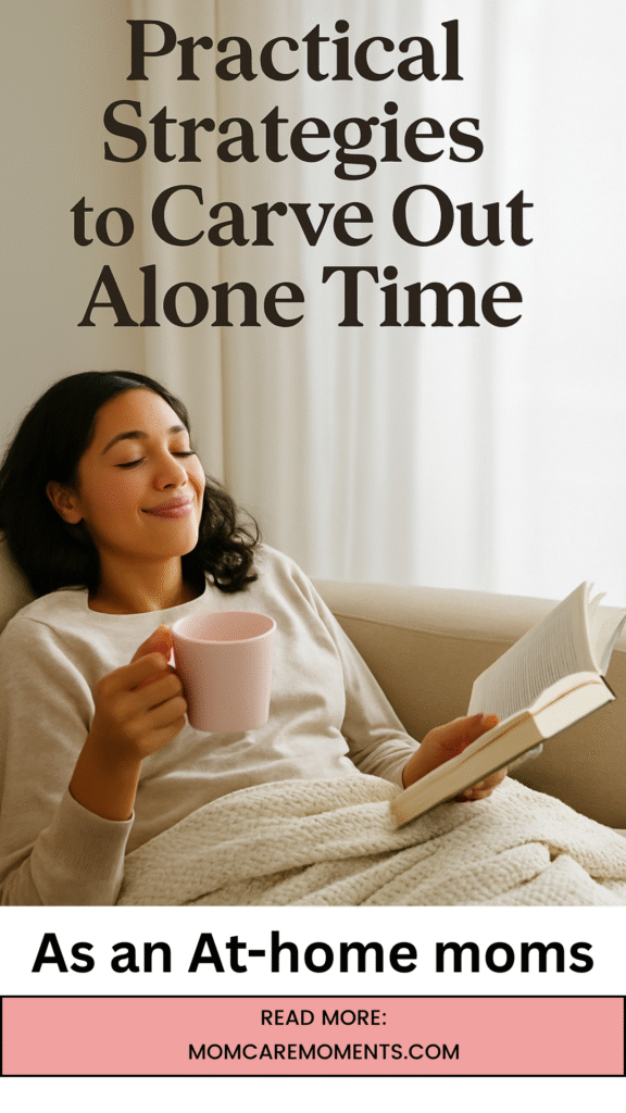 Practical Strategies to Carve Out Alone Time as an At-Home Mom

