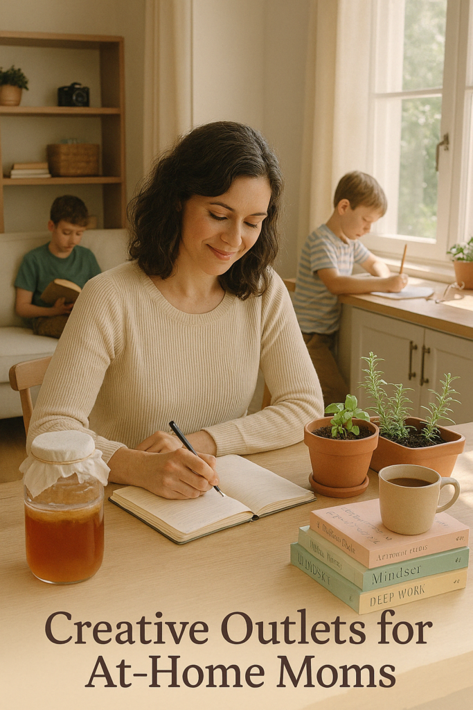 Creative Outlets for At-Home Mom