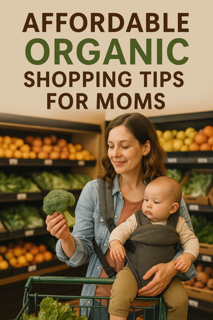 Affordable Organic Shopping Tips for Moms