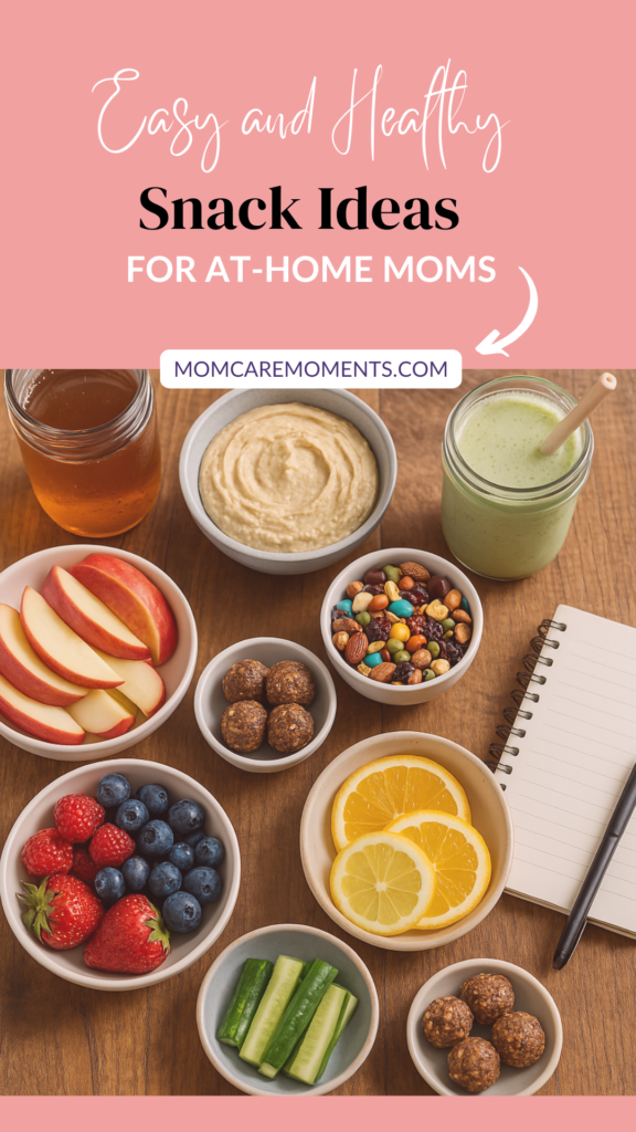 Easy and Healthy Snack Ideas for At-Home Moms
