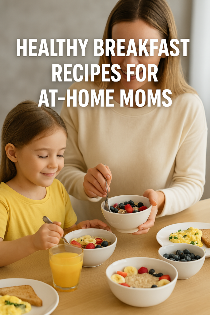 Quick and Healthy Breakfast Recipes for At-Home Moms
