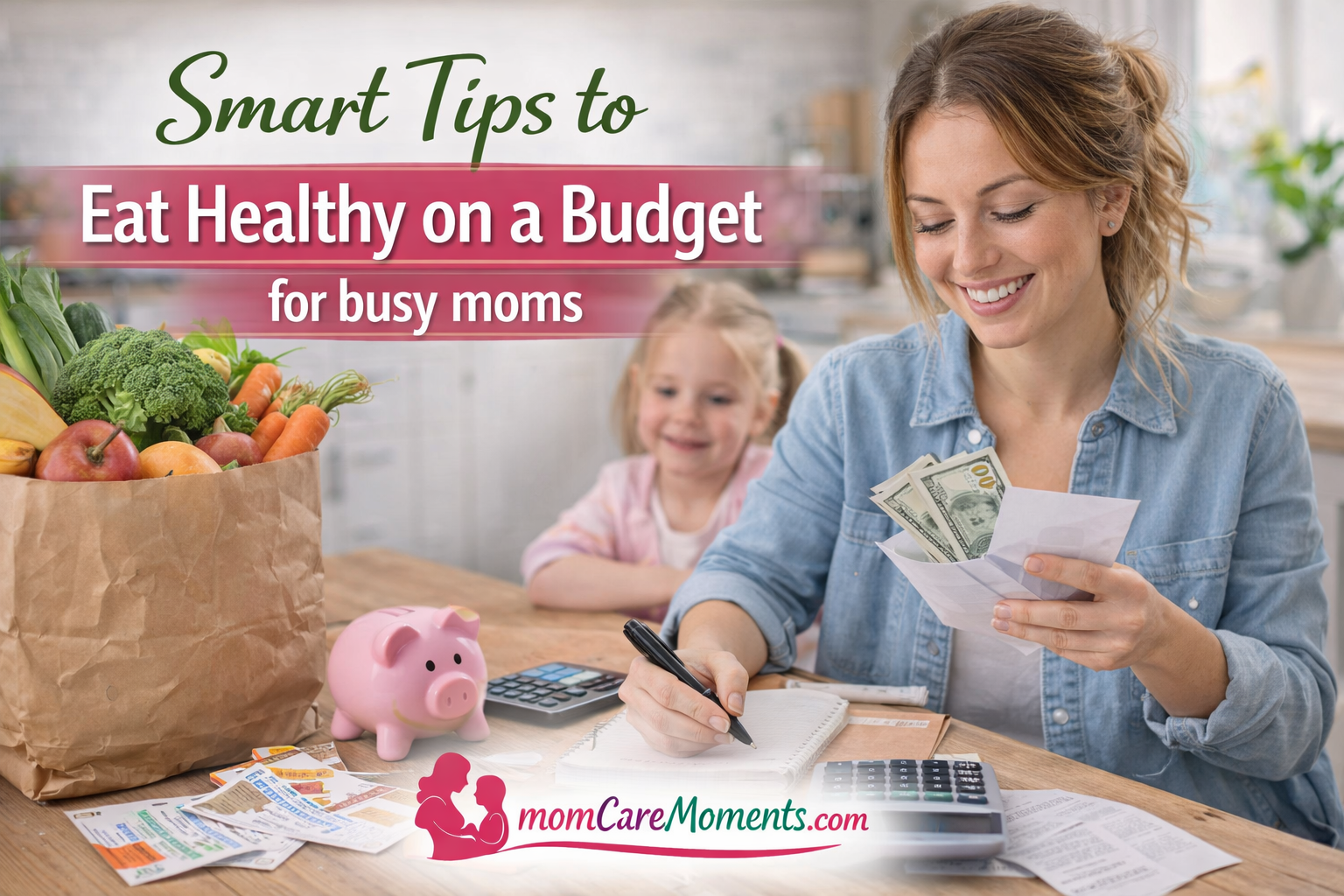 Read more about the article How to Eat Healthy on a Budget: Tips and Tricks for Moms