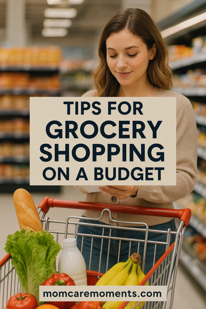 Tips for grocery shopping on a budget 