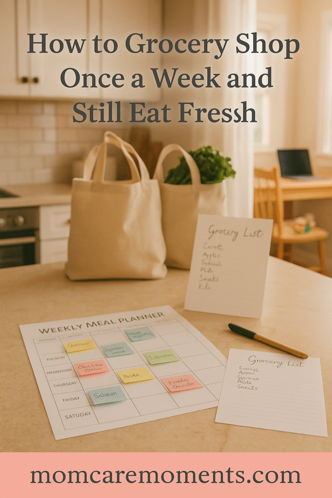 How to Grocery Shop Once a Week