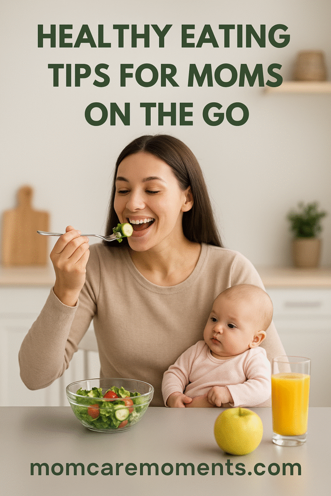 Healthy Eating Tips for Moms on the Go

