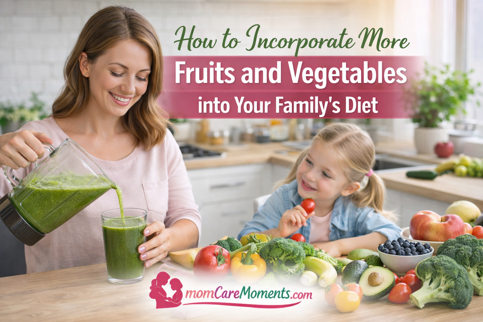 Read more about the article How to Incorporate More Fruits and Vegetables into Family Diet