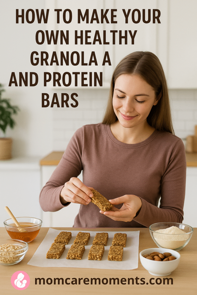 How to Make Your Own Healthy Granola and Protein Bars