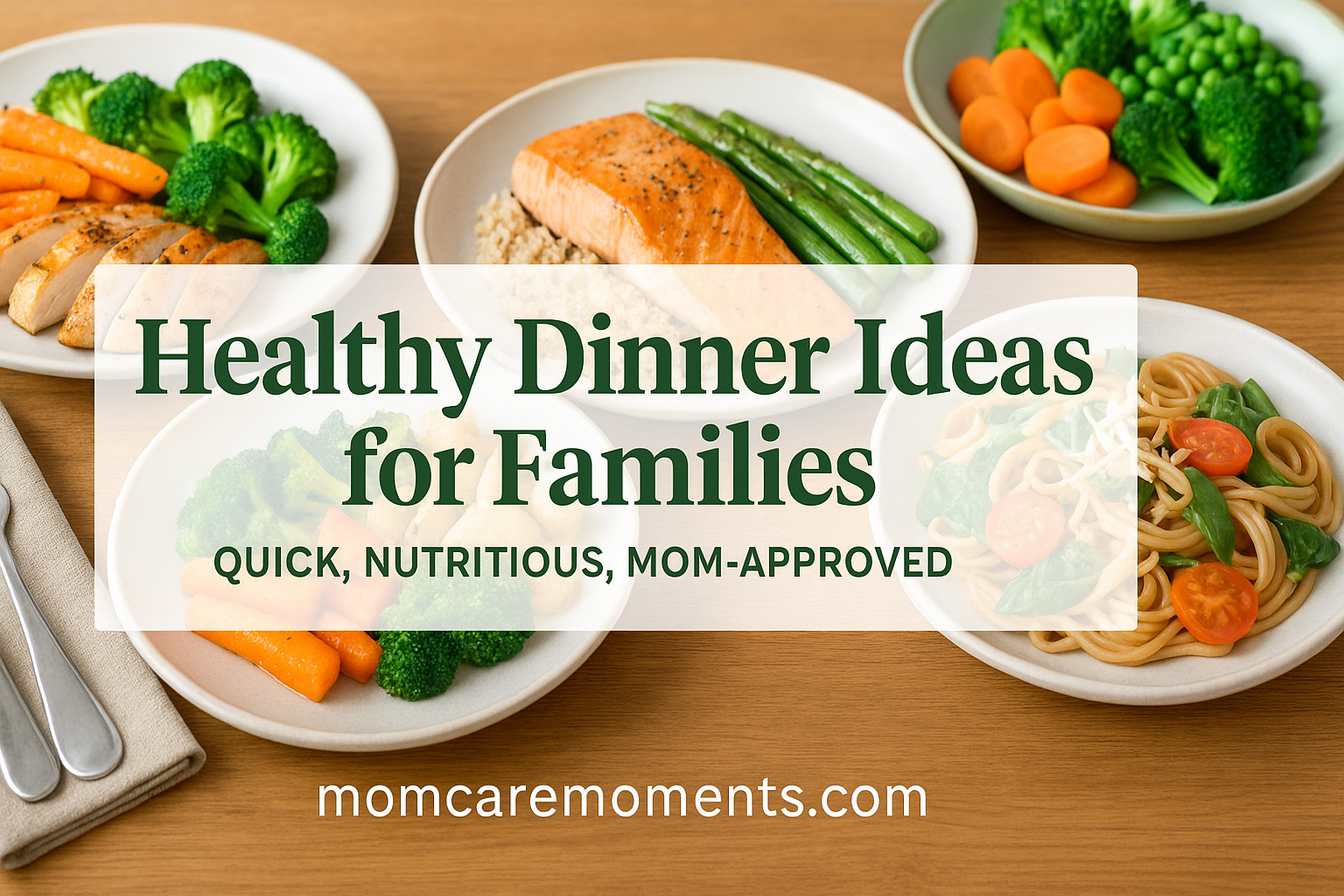 Read more about the article Healthy Dinner Ideas for Families: Quick, Nourishing, and Mom-Approved