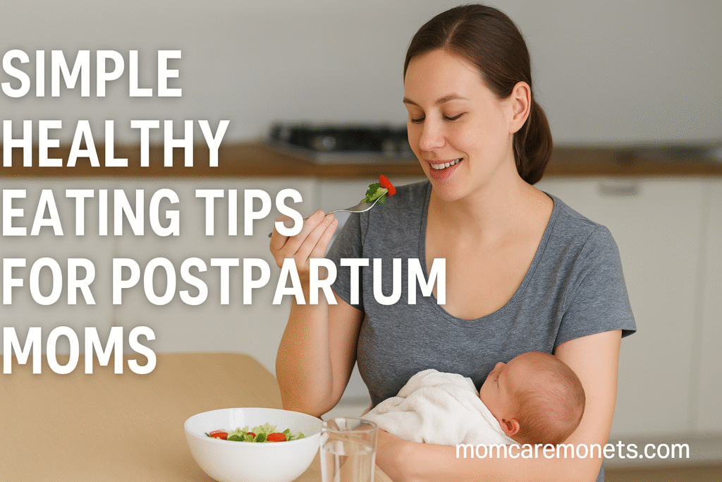 Healthy Eating Tips for Postpartum Moms