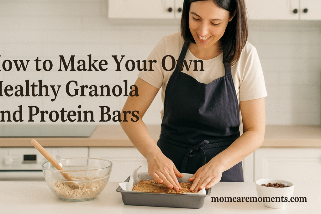 How to Make Your Own Healthy Granola and Protein Bars