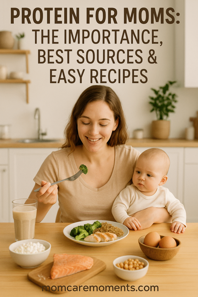 Protein for Moms: The Importance, Best Sources & Easy Recipes