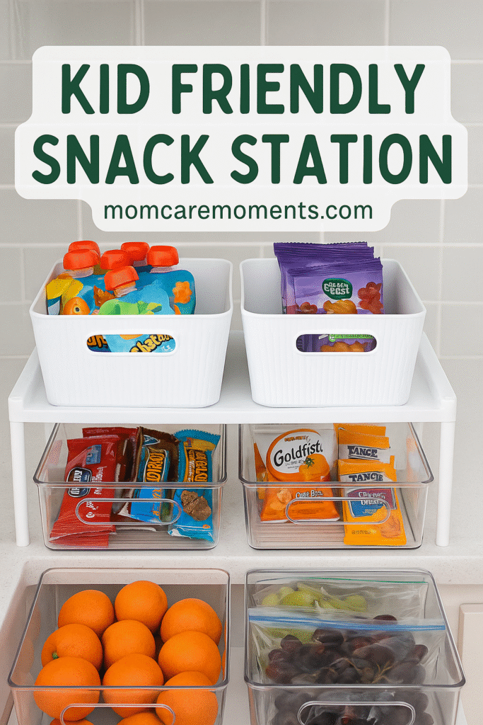 How to Create a Kid-Friendly Snack Station