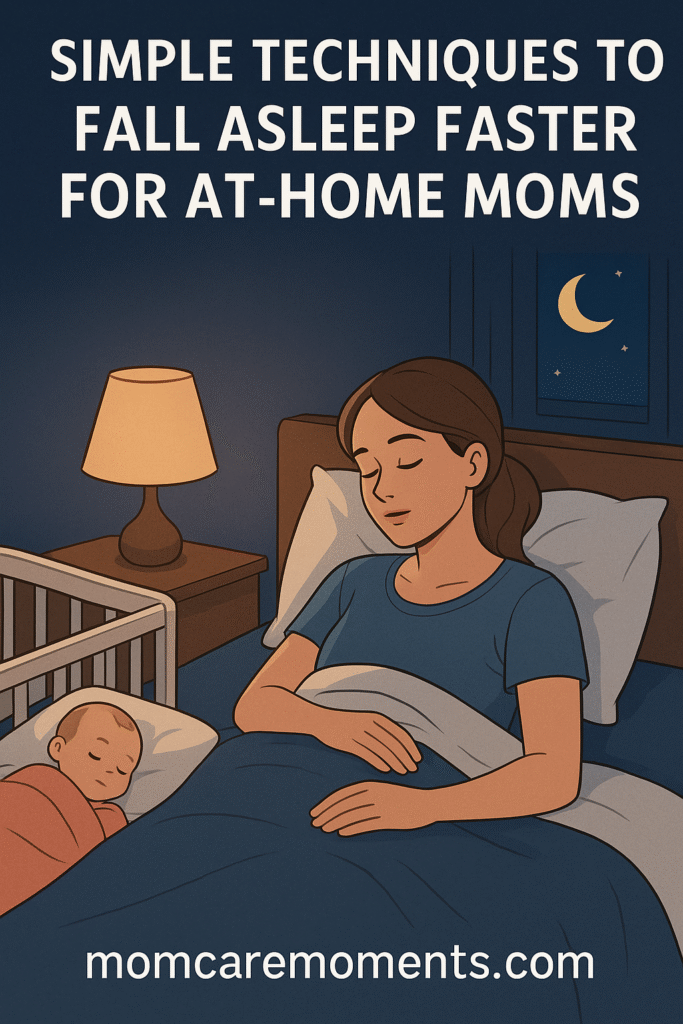 Easy Ways for At-Home Moms to Fall Asleep Faster