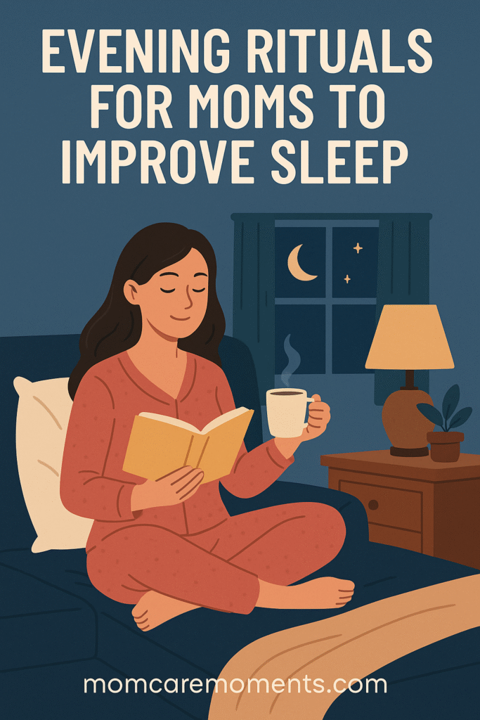 Evening Rituals for Moms to Relax and Sleep Better