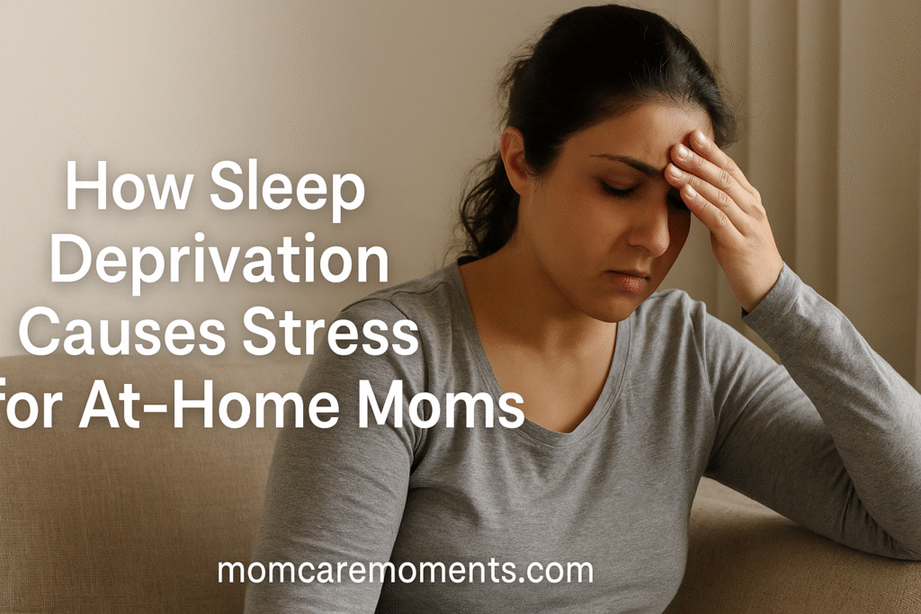 How Sleep Deprivation Causes Stress for At-Home Moms