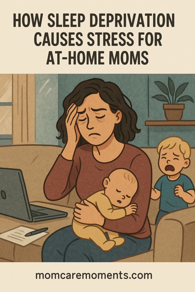 How Sleep Deprivation Triggers Stress in At-Home Moms
