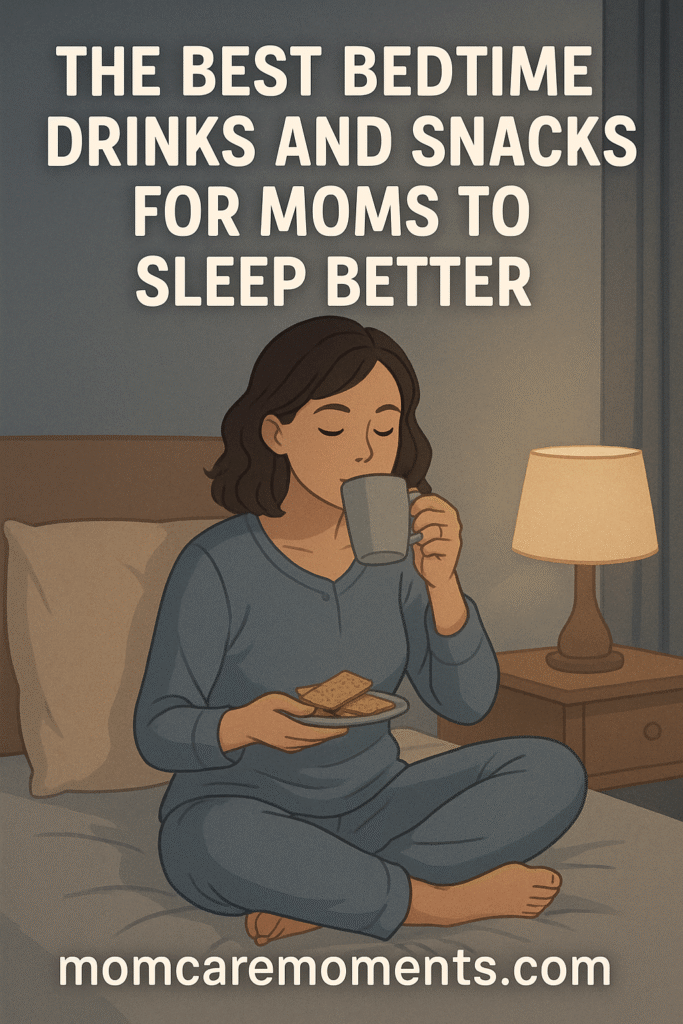 The Best Bedtime Drinks and Snacks for Moms to Sleep Better