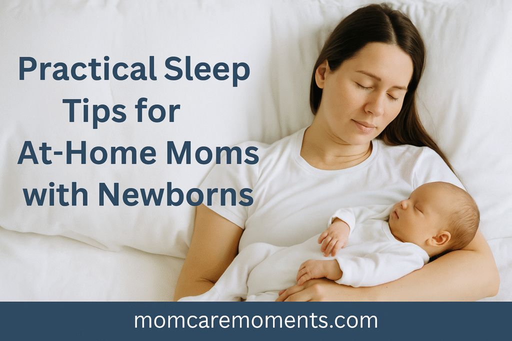 Practical Sleep Tips for At-Home Moms with Newborns