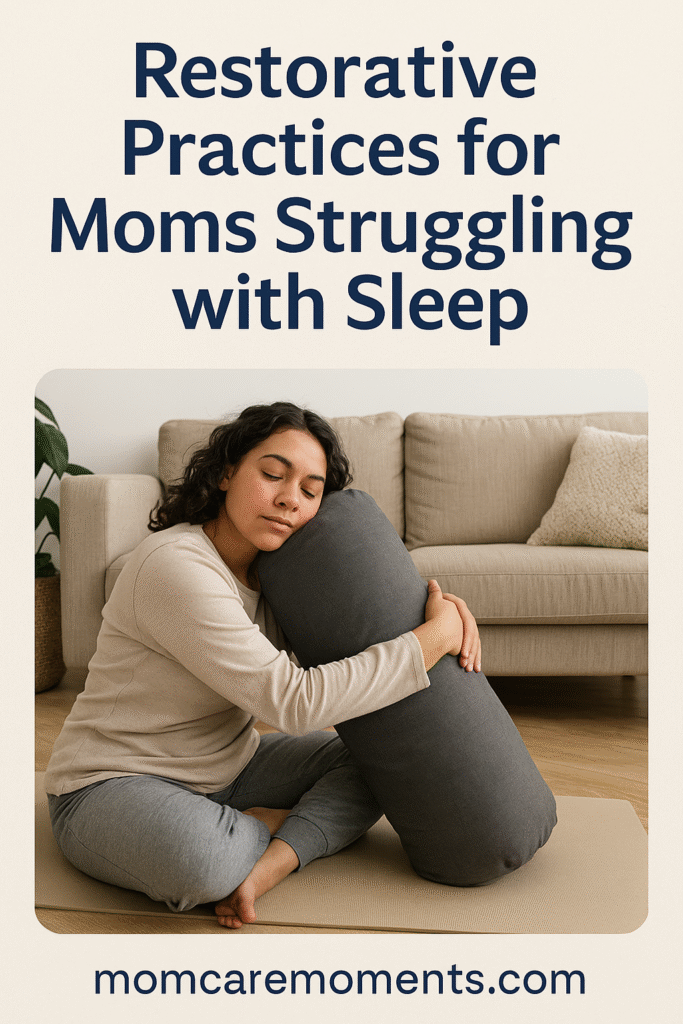Simple Restorative Techniques to Help Moms Sleep Better