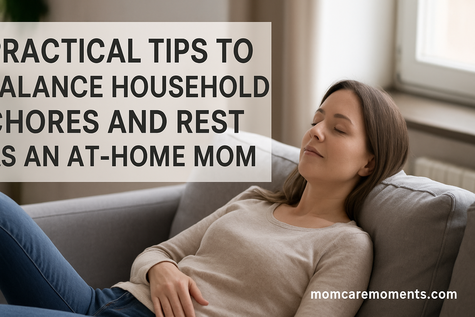 Read more about the article Practical Tips to Balance Household Chores and Rest as an At-Home Mom