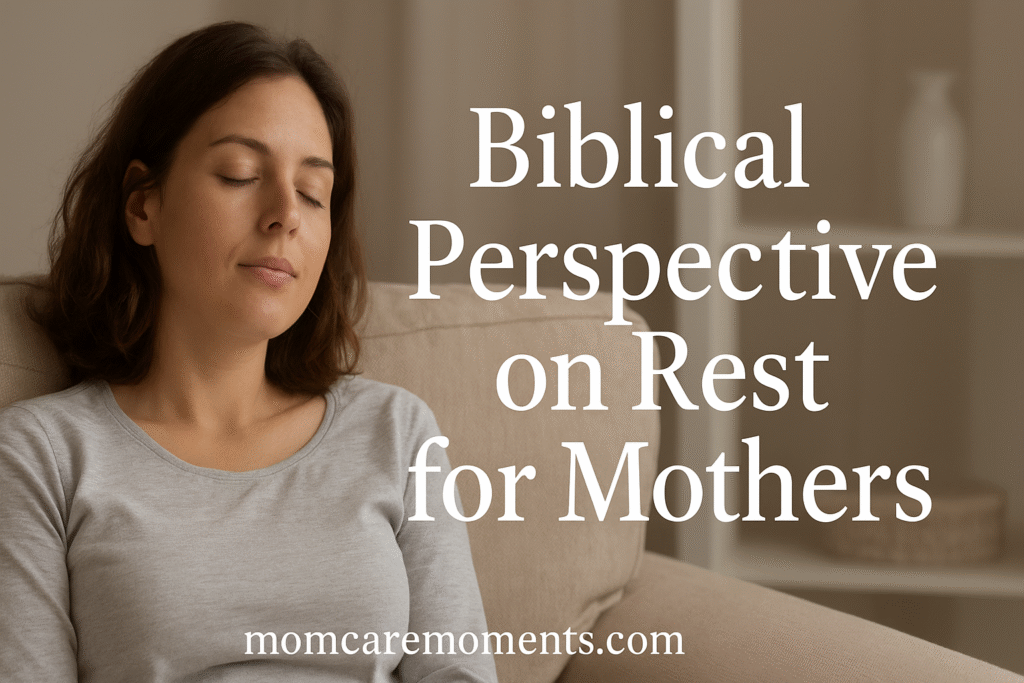 Biblical Perspective on Rest for Mothers