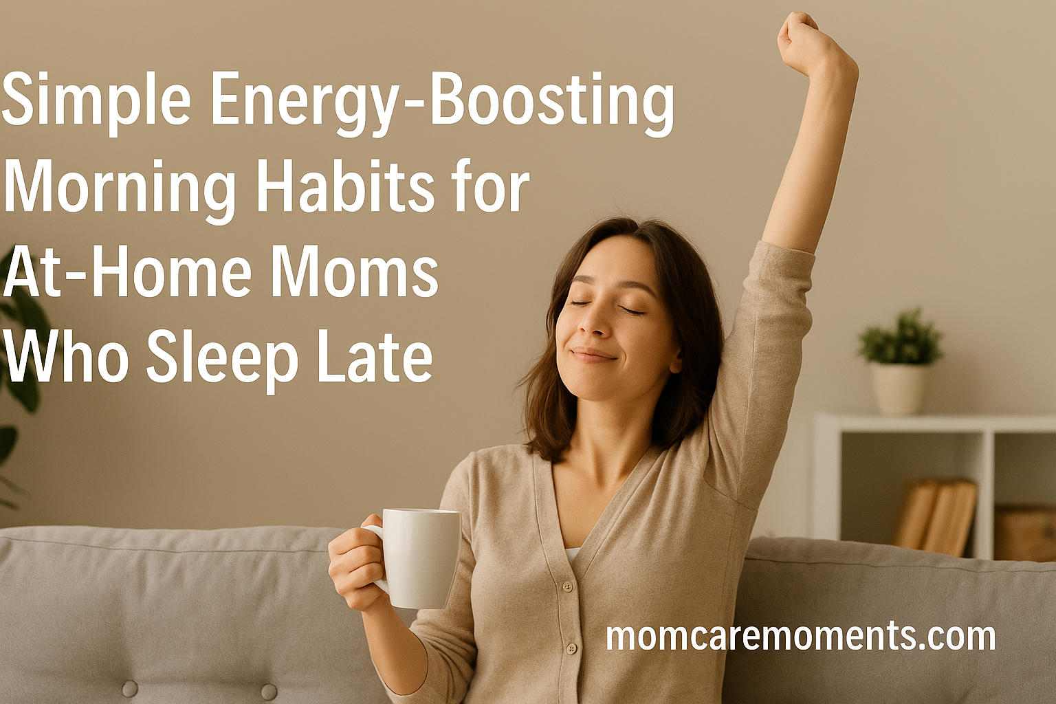 Read more about the article Simple Energy-Boosting Morning Habits for At-Home Moms Who Sleep Late