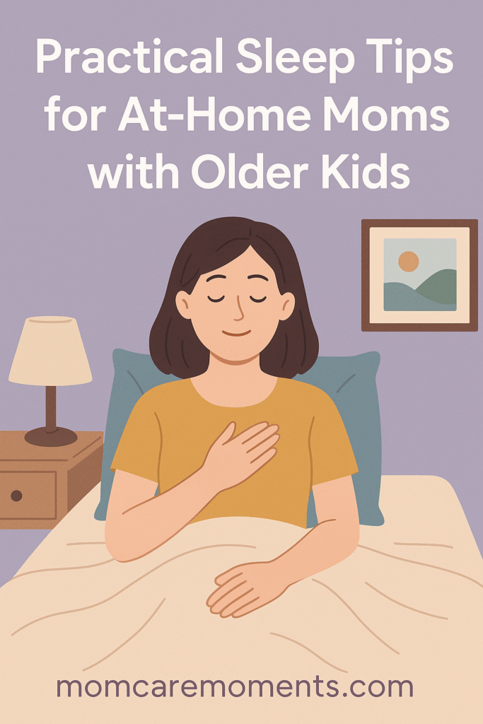 How At-Home Moms with Older Kids Can Finally Get Better Sleep