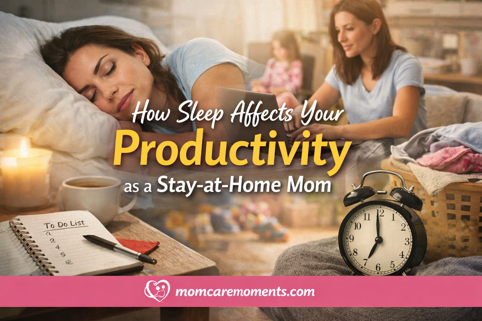 Read more about the article How Sleep Affects Your Productivity as an At-Home Mom
