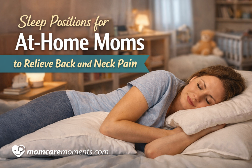 Sleep Positions for At-Home Moms to Relieve Back and Neck Pain