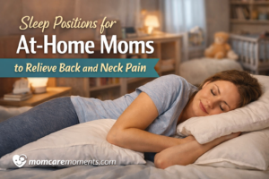 Read more about the article Simple Sleep Positions for At-Home Moms to Relieve Back and Neck Pain