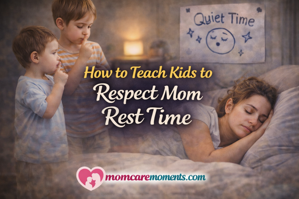 How to Teach Kids to Respect Mom Rest Time