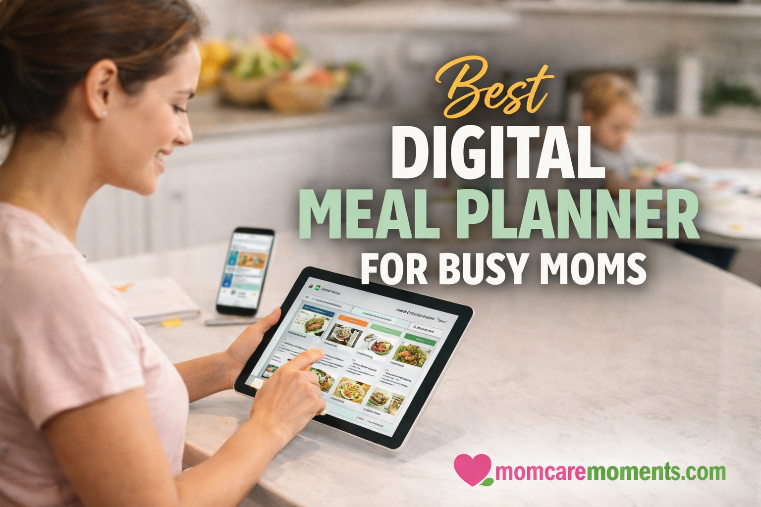 Read more about the article Digital Meal Planner for Busy Moms: Ultimate Buyer’s Guide & Reviews